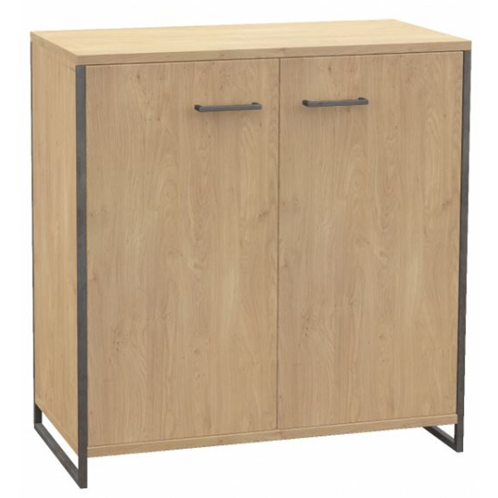 Kommode Lissabon Wildeiche mit Stahlgestell Preview Image