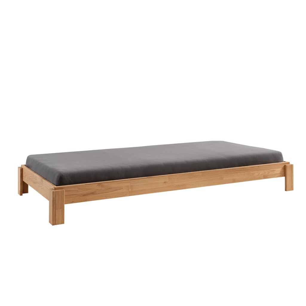Stapelbett Denver aus massiver Buche weiß lackiert Bild 8