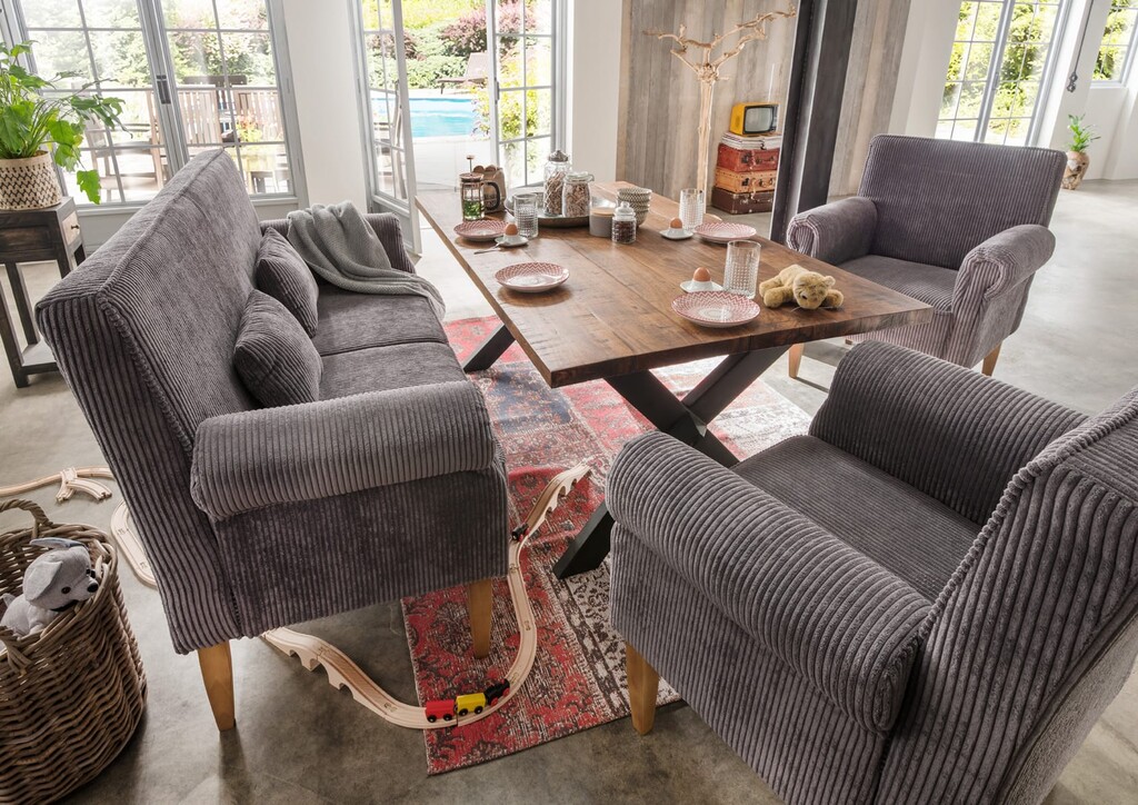 Tischsofa Banksystem Tavola aus Cord Preview Image