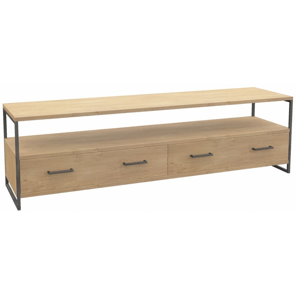 TV Kommode Lissabon aus massiver Wildeiche Preview Image