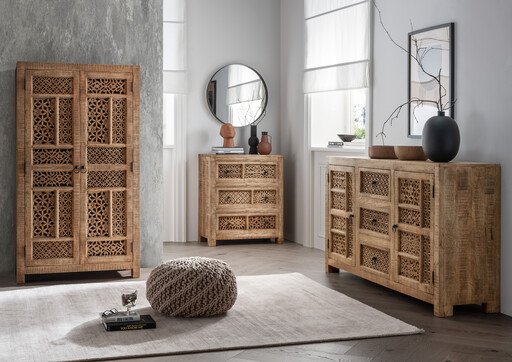 Impressionen zu Faktorei Kommode VIENNA mit Türen und Schubladen, Bild 2