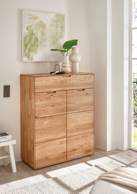 Impressionen zu G&K Massivholz Schuhschrank Roskilde, Bild 3