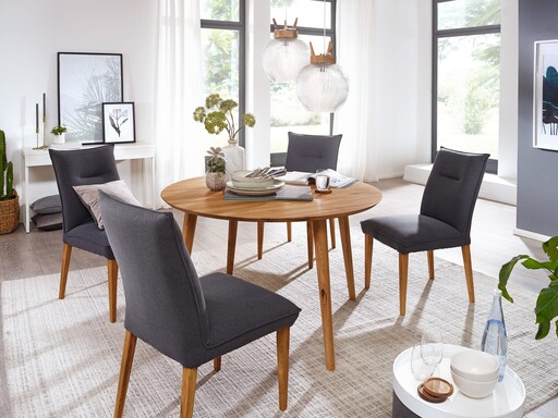 Impressionen zu G&K Runder Esstisch Ribe mit optionalem Auszug., Bild 3