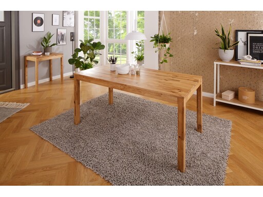 Impressionen zu G&K Tisch-Serie Farum aus Wildeiche Massivholz, Bild 6