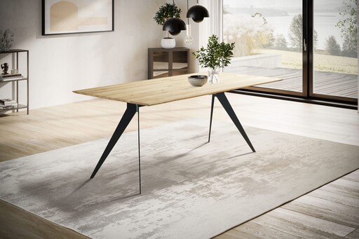 Impressionen zu G&K Tischgestell Skagen Modern pulverbeschichtetes Metall, Bild 1