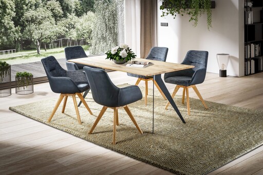 Impressionen zu G&K Tischgestell Skagen Modern pulverbeschichtetes Metall, Bild 3