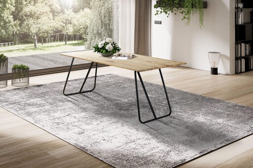 Impressionen zu G&K Tischgestell Skagen Rundrohr pulverbeschichtetes Metall, Bild 3