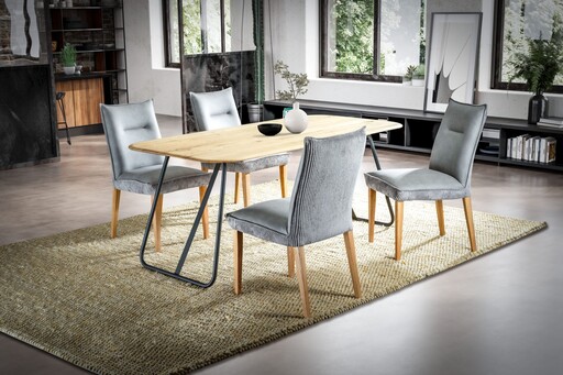 Impressionen zu G&K Tischgestell Skagen Rundrohr pulverbeschichtetes Metall, Bild 4