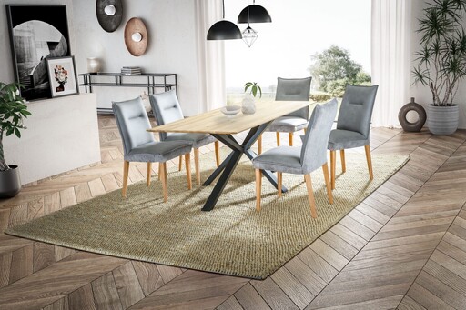 Impressionen zu G&K Tischplatte Wildeiche Skagen mit Schweizer Kante, Bild 5