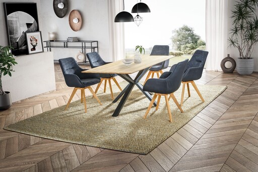 Impressionen zu G&K Tischplatte Wildeiche Skagen mit Schweizer Kante, Bild 6