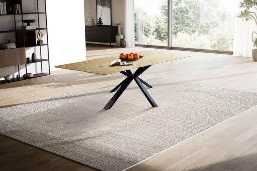 Impressionen zu G&K Tischplatte Skagen Wildeiche Massivholz mit Runder Kante R80, Bild 1