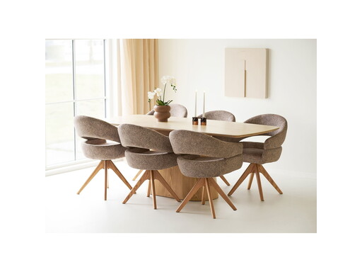 Impressionen zu House Nordic Dover Esszimmerstuhl Dover mit Drehfunktion, Bild 2