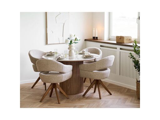 Impressionen zu House Nordic Dover Esszimmerstuhl Dover mit Drehfunktion, Bild 7