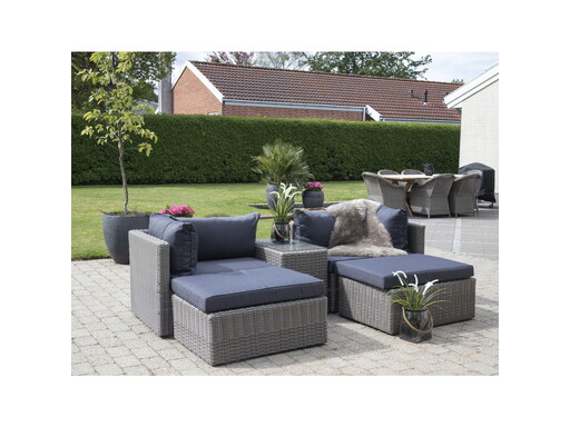 Impressionen zu House Nordic Rossi Lounge Set Kubu Grey – House Nordic, Bild 1
