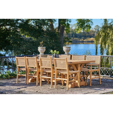 Impressionen zu House Nordic Volos Outdoor Esstisch Teak 240 cm, Bild 3