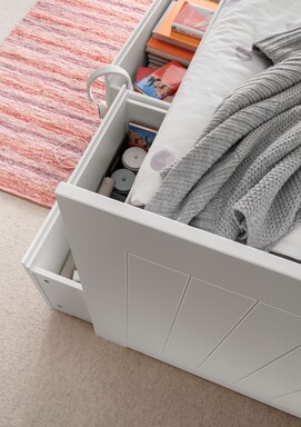 Impressionen zu INFANSKIDS Bettbank, Jugendbett Emma mit 3 Schubladen, Bild 2