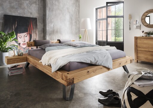 Impressionen zu TPT Balkenbett mit Stahlfüßen, Bild 2
