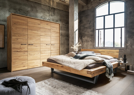 Impressionen zu TPT Kleiderschrank Holstebro mit Weißglas – Skandinavischer Traum für Dein Schlafzimmer, Bild 1