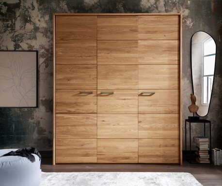 Impressionen zu TPT Holstebro Kleiderschrank Wildeiche Massivholz | Möbel, Bild 2