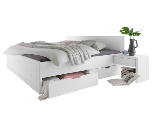 Impressionen zu Wohnglücklich Einzelbett Vita Kiefer Massivholz, Bild 1