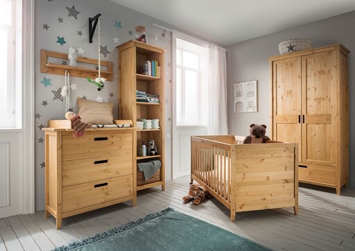 Impressionen zu INFANSKIDS Infans Kommode I Solvita aus massiver Kiefer, Bild 1