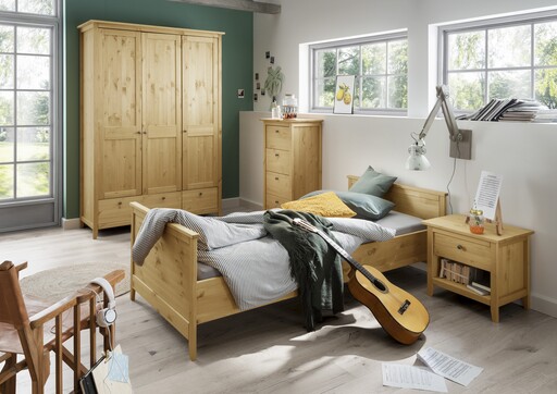 Impressionen zu INFANSKIDS Schubladenkommode Solvita aus massiver Kiefer, Bild 2