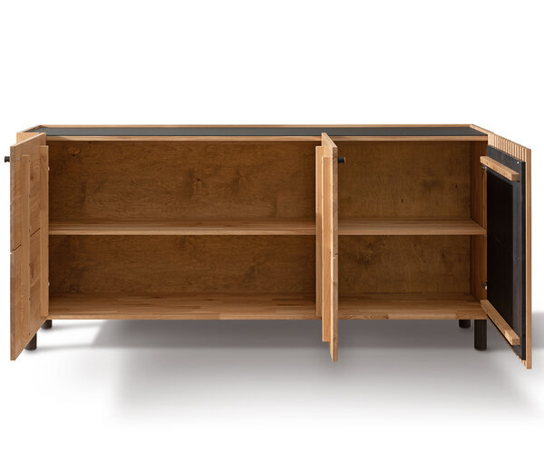 Dmora - Großer Kleiderschrank Resegone, Schlafzimmermöbel, Schrank
