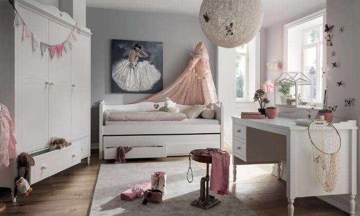 Kinderzimmer Romantik im modernem Look