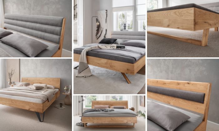 Balkenbetten Massivholz