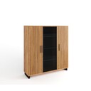 Highboard halbhoch, 3-türig Akustikpaneel 144,5 x 40 x 140 cm