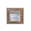 Wandspiegel VIENNA B75 x H75 x T3 cm, Braun