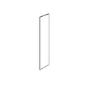 Schwebetürenschrank Silkeborg Zubehör Innenleben Mittelwand für Wäscheinteilung 2 x 163 x 53,5 cm
