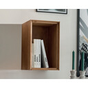 Hängeelement Visby Offen aus massiver Wildeiche 26 x 30 x 42 cm III