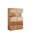 Highboard II Herning Wildeiche mit Hirnholz Maserung 100 x 40 x 145 cm