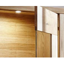 LED Spot Beleuchtung für Schränke Ø 5,8 cm, 1er Spot schwarz