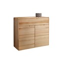 Massivholz Kommode Roskilde II 100 x 40 x 91 cm, Kernbuche geölt