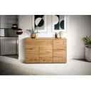 Massivholz Kommode Tondern III 149 x 40 x 89 cm, Wildeiche