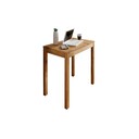 Tisch-Serie Farum aus Wildeiche Massivholz 50 x 70 x 75 cm