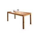 Tisch-Serie Farum aus Wildeiche Massivholz 160 x 85 x 75 cm