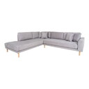 Lido Corner Sofa Open End, Ecksofa 257 x 92-220 x 76 cm, Open End links