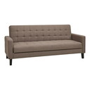 Milton Schlafsofa mit Ablagefach 204 x 85/109 x 81 cm, braun