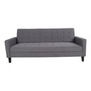 Milton Schlafsofa mit Ablagefach 204 x 85-109cm x 81 cm, grau