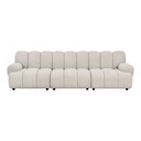 Sofa Taza 3,5 Sitzer Modulares Sofa 275 x 95 x 77 cm, sand