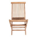 House Nordic Toledo Gartenstuhl Teak 46 x 62 x 89 cm