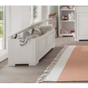Infans Deckeltruhe Vita aus massiver Kiefer 120 x 43 x 45 cm, weiß