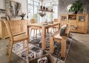 Wohnglücklich Massivholz Esstisch Vita Kiefer 180 x 75 x 90 cm, gebeizt/geölt