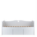 Bettsofa, Jugendbett Emma Stauraum zu Bettsofa, (3x) 66x38x62 cm, OHNE Bett