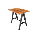 Stehtisch, Bartisch Mammut Akazienholz 120 x 83 x 106 cm