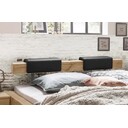 Steckkissen für Kopfteil Balke I oder Balke IV - 2er Set Schwarz