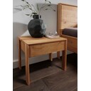 Freistehende Nachtkommode Arizona Wildeiche B45 x T33 x H43 cm